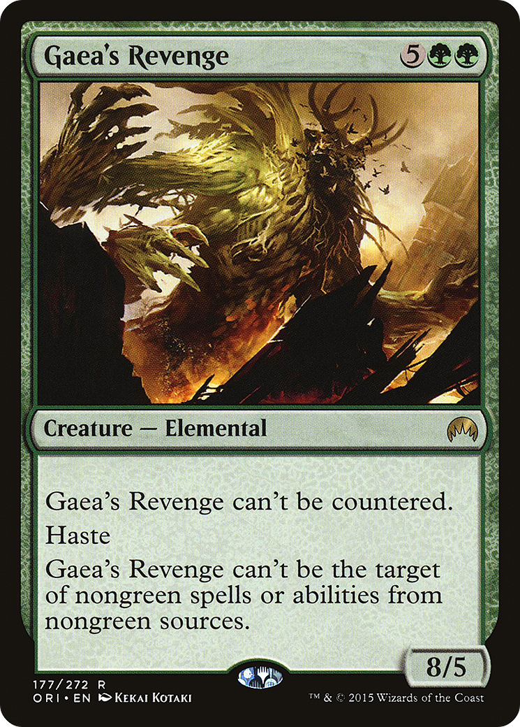 Gaea's Revenge (ORI) 177 - WZRD TCG