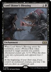 Lord Skitter's Blessing, WOE, 98, NM, Foil