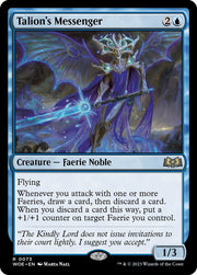 Talion's Messenger, WOE, 73, NM