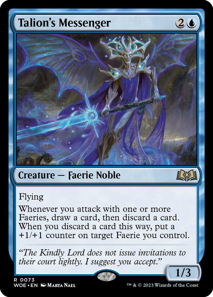 Talion's Messenger, WOE, 73, NM