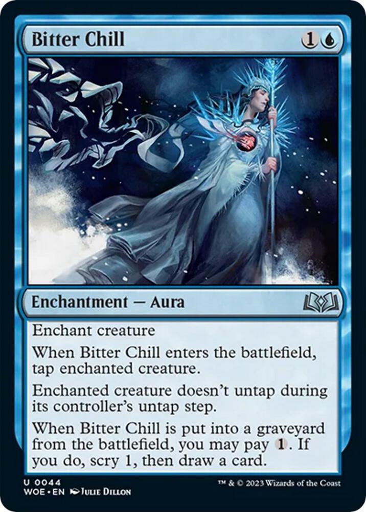 Bitter Chill, WOE, 44, NM, Foil