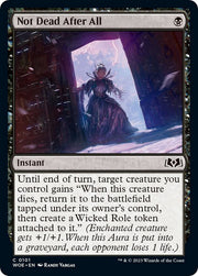 Not Dead After All, WOE, 101, NM
