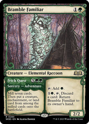 Bramble Familiar (Showcase), WOE, 283, NM, Foil