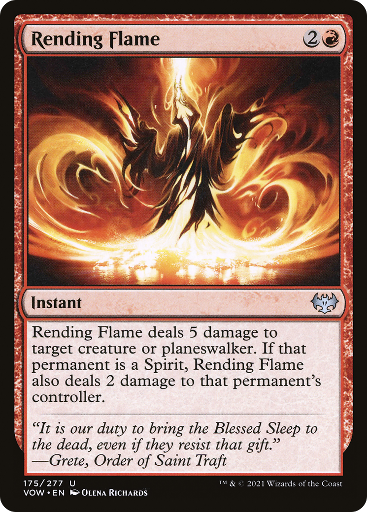Rending Flame (VOW) 175 - WZRD TCG