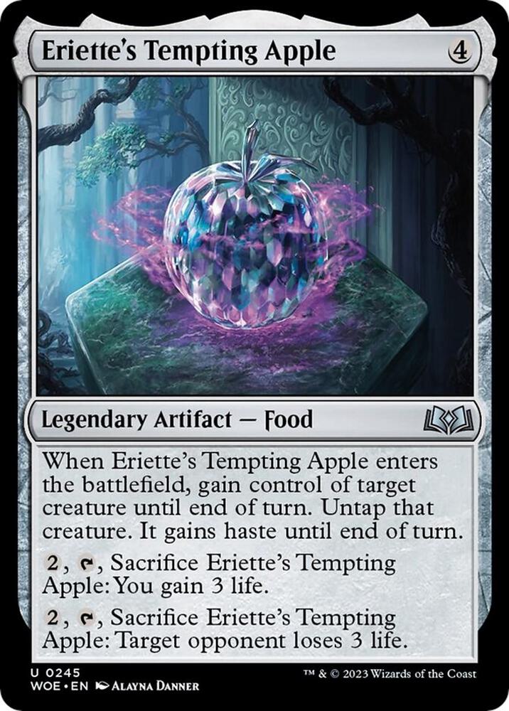 Eriette's Tempting Apple, WOE, 245, NM, Foil