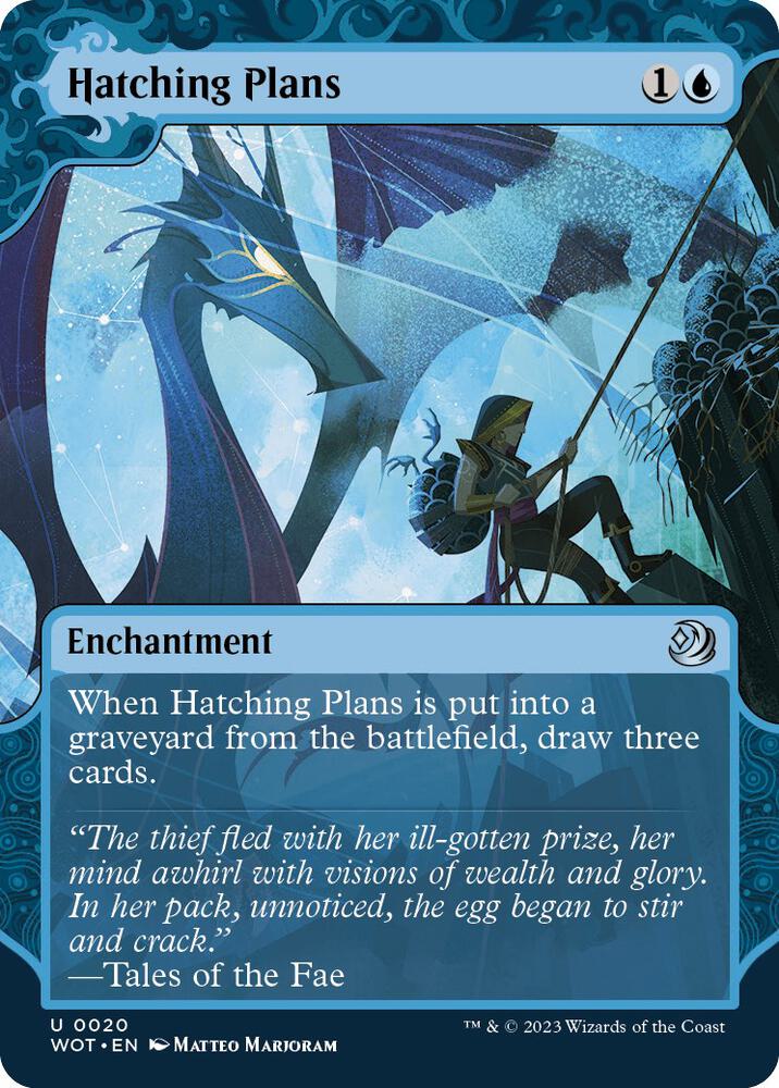 Hatching Plans, WOT, 20, NM, Foil