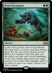 Feral Encounter, WOE, 169, NM