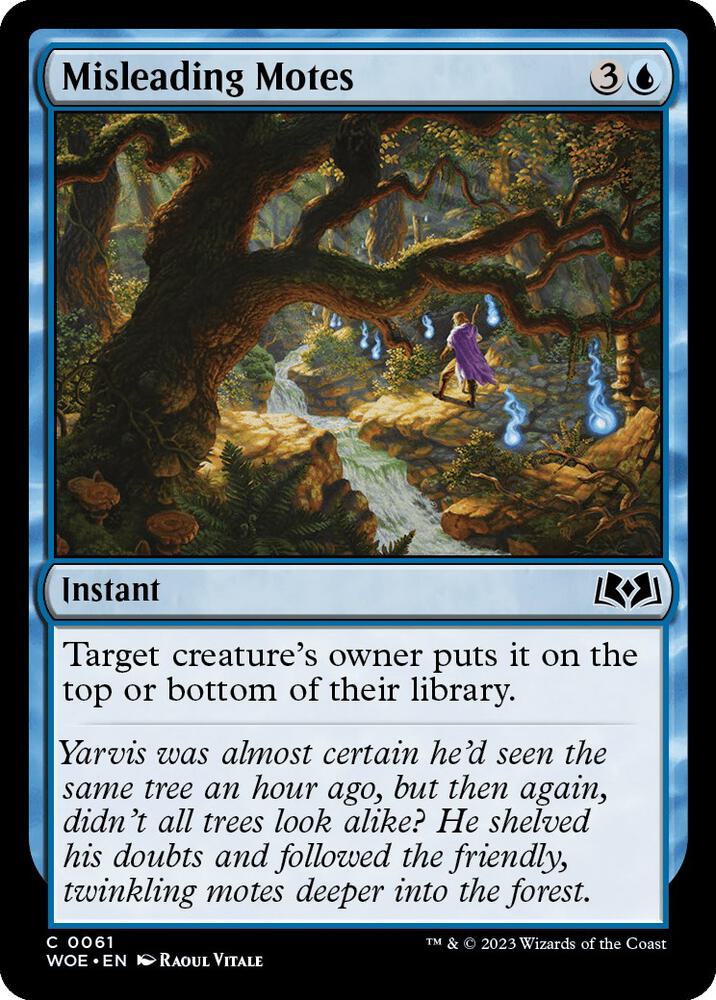 Misleading Motes, WOE, 61, NM