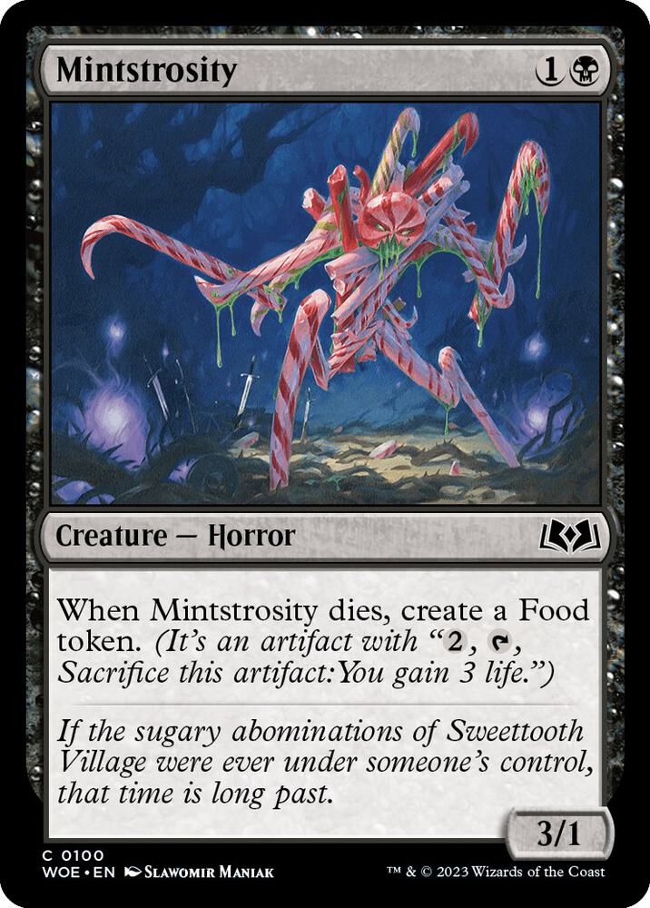 Mintstrosity, WOE, 100, NM, Foil