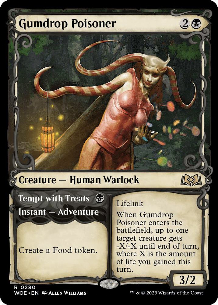 Gumdrop Poisoner (Showcase), WOE, 280, NM