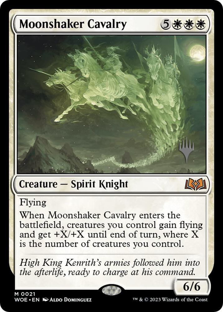 Moonshaker Cavalry,, 21, Near Mint, Normal