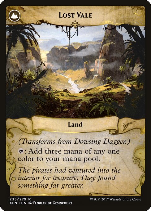 Dowsing Dagger // Lost Vale (Back)