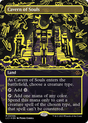 Cavern of Souls (Neon Yellow),, 410b, Near Mint, Foil