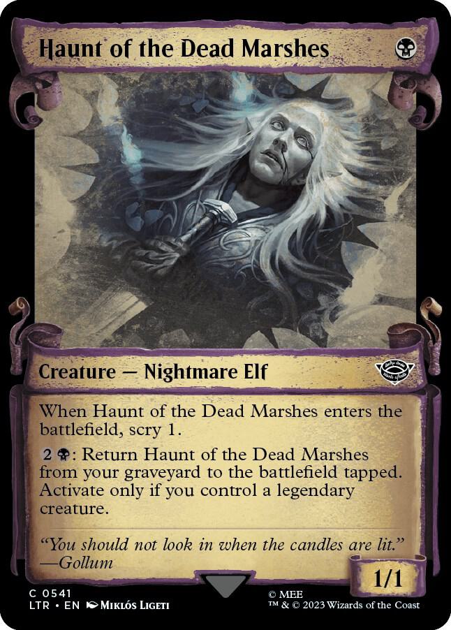 Haunt of the Dead Marshes (Showcase Scrolls), LTR, 541, NM