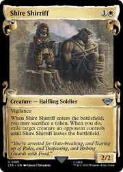 Shire Shirriff (Showcase Scrolls), LTR, 481, NM, Foil