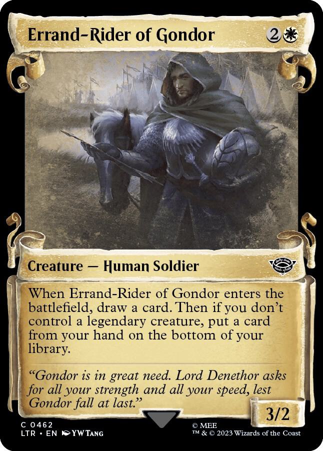 Errand-Rider of Gondor (Showcase Scrolls), LTR, 462, NM