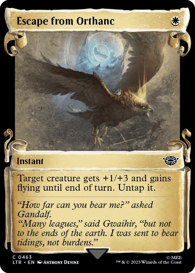 Escape from Orthanc (Showcase Scrolls), LTR, 463, NM