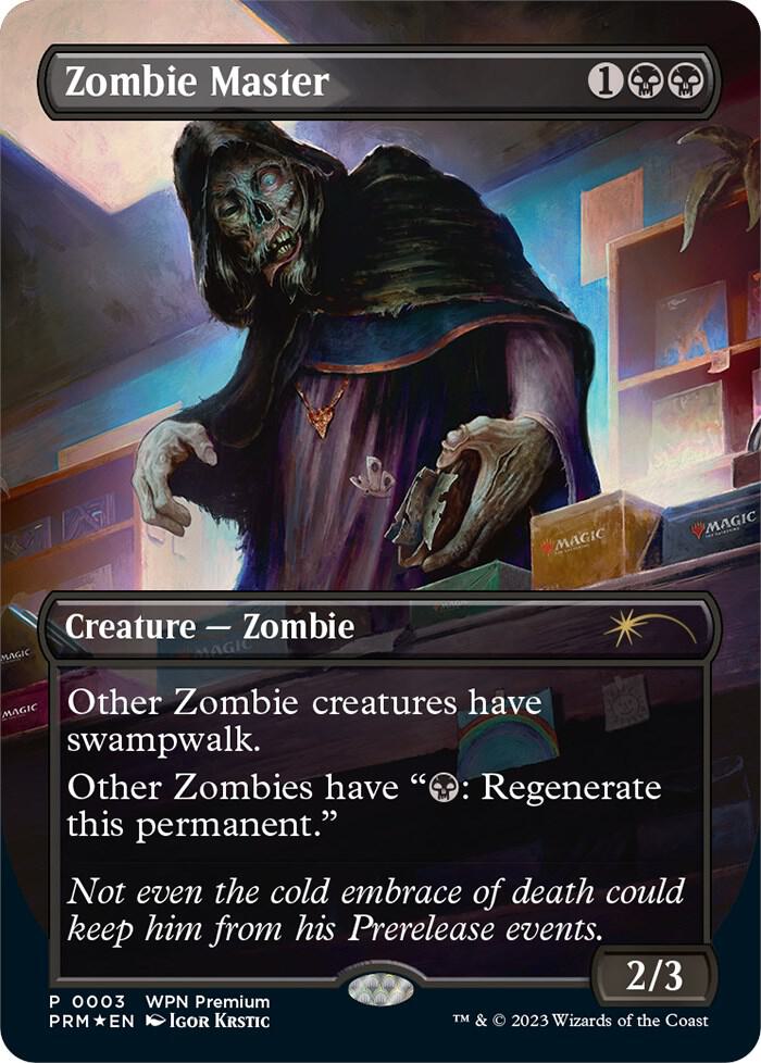Zombie Master,, 3, Near Mint, Foil
