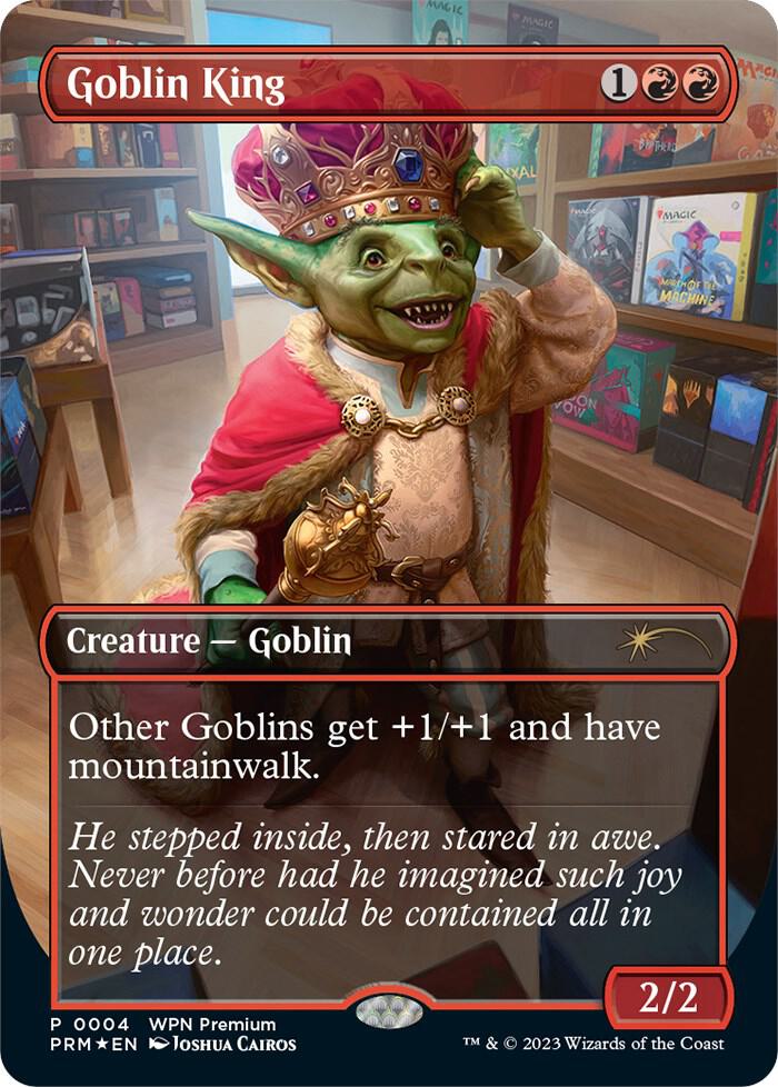 Goblin King,, 4, Near Mint, Foil