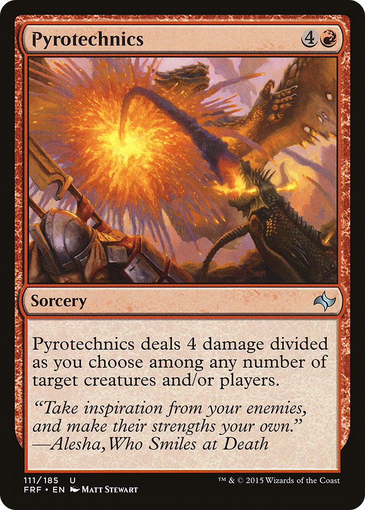 Pyrotechnics (FRF) 111 - WZRD TCG
