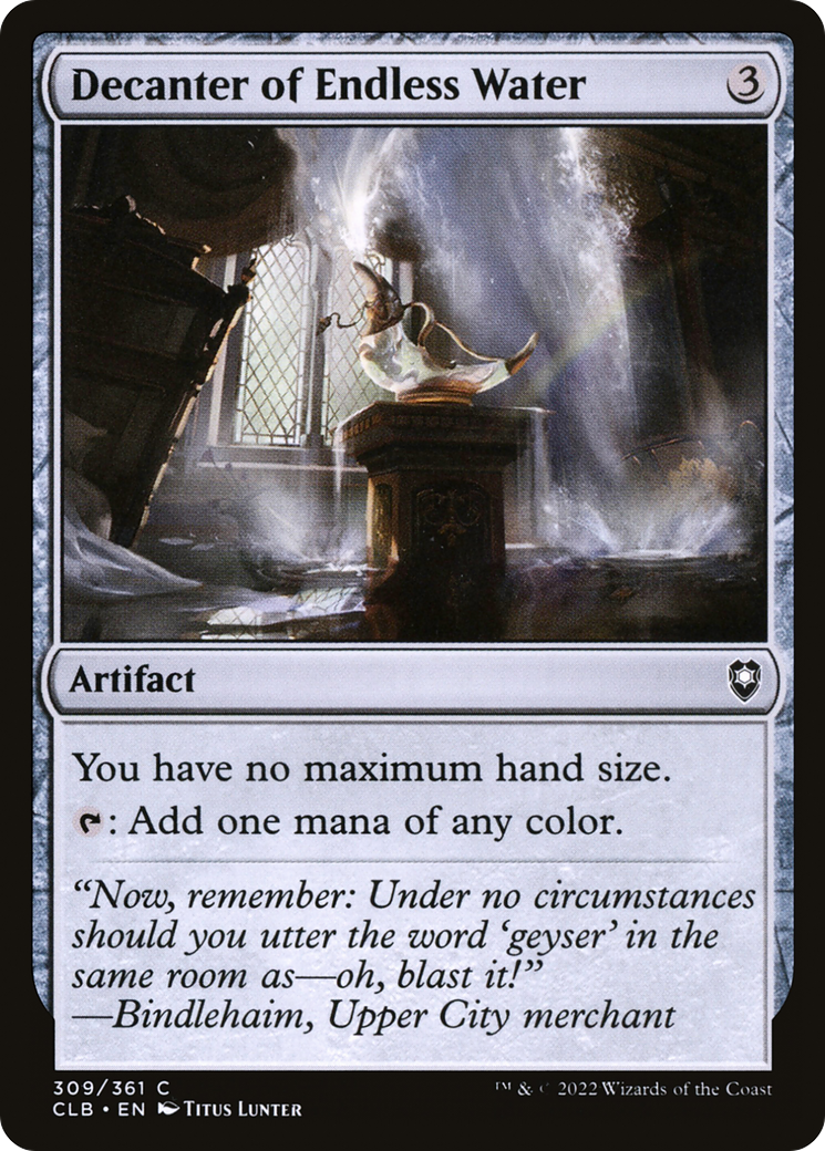 Decanter of Endless Water (CLB) 309 - WZRD TCG