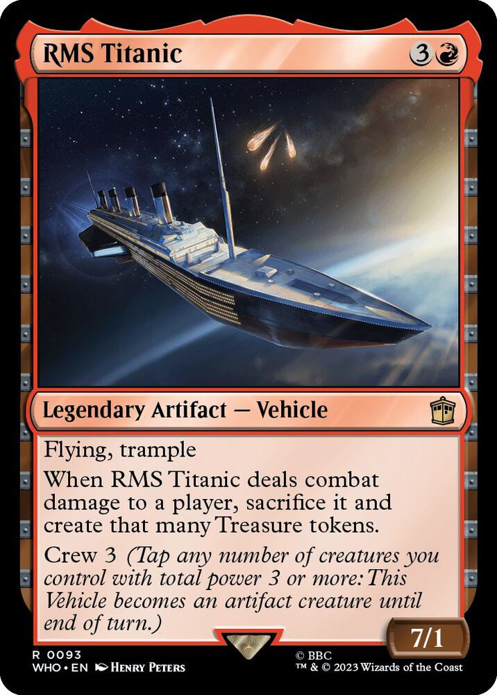 RMS Titanic,, 93, Near Mint, Normal