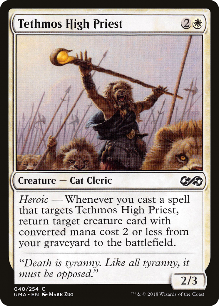 Tethmos High Priest (UMA) 40 - WZRD TCG