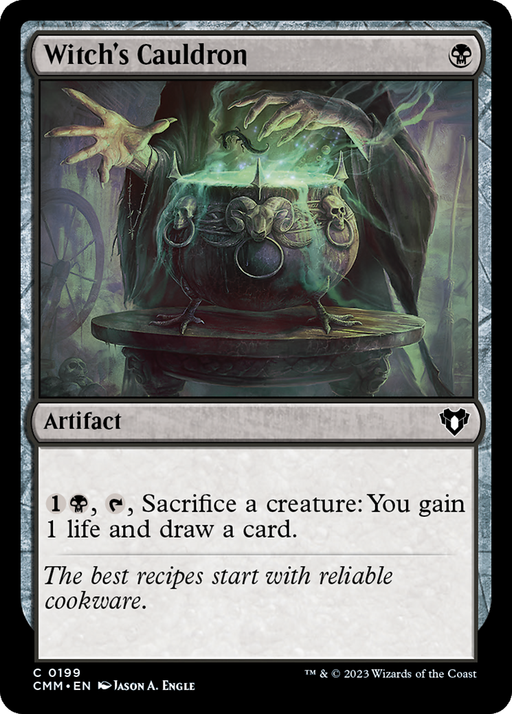 Witch's Cauldron (CMM) 199 - WZRD TCG