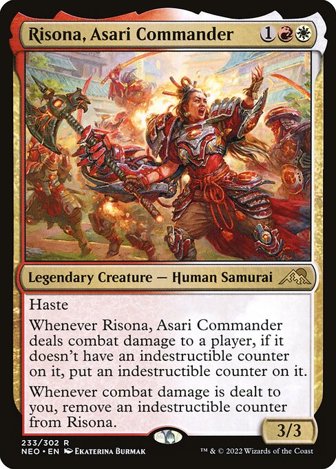Risona, Asari Commander front