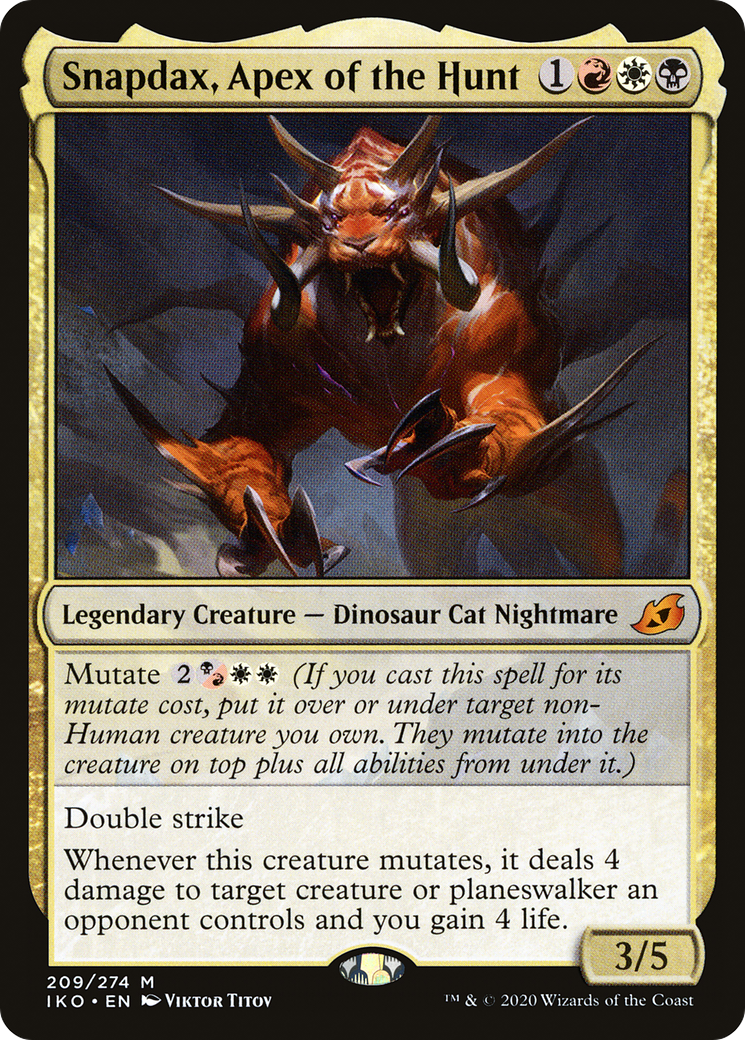 Snapdax, Apex of the Hunt (IKO) 209
