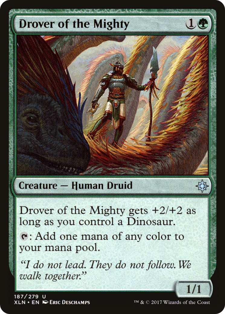 Drover of the Mighty (XLN) 187 - WZRD TCG