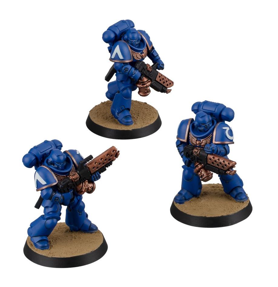 Warhammer 40K - Space Marines - Paint + Infernus Marines