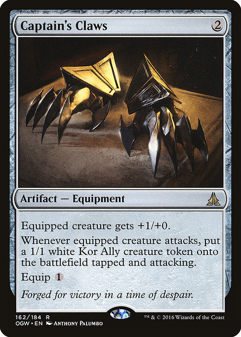 Captain's Claws front