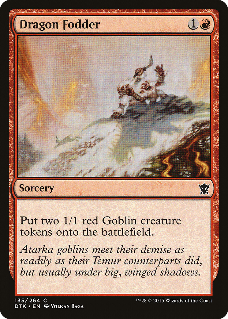 Dragon Fodder (DTK) 135 - WZRD TCG