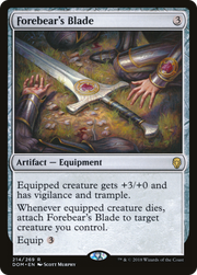 Forebear's Blade (DOM) 214 - WZRD TCG