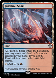 Frostboil Snarl (OTC) 298 - WZRD TCG