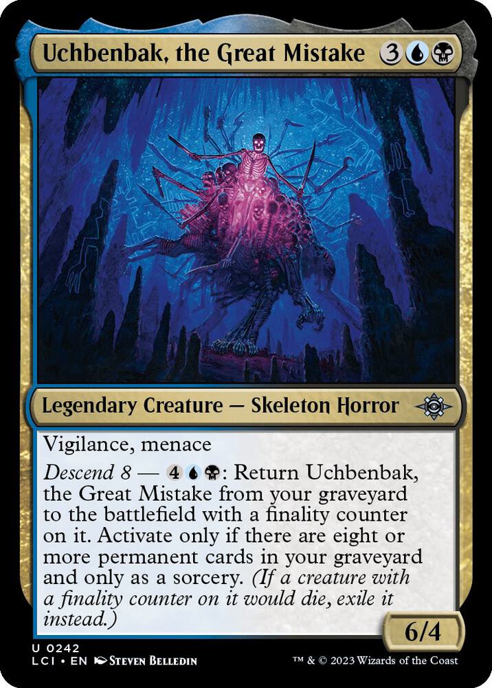 Uchbenbak, the Great Mistake, LCI, 242, NM