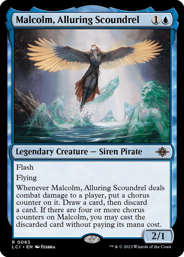 Malcolm, Alluring Scoundrel, LCI, 63, NM, Foil
