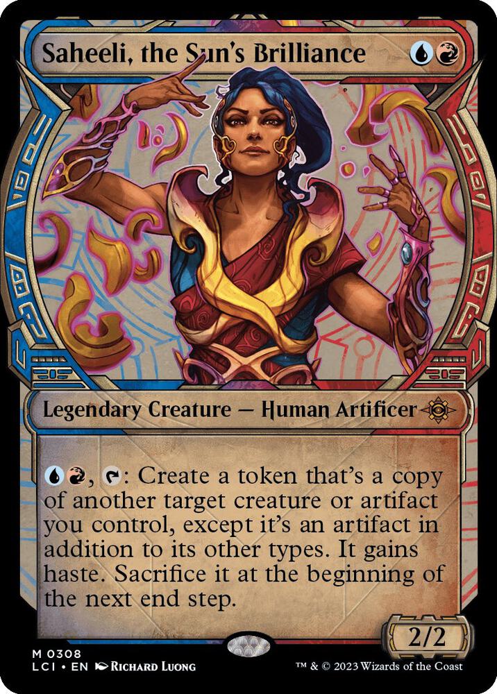 Saheeli, the Sun's Brilliance (Showcase), LCI, 308, NM