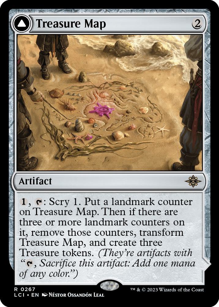 Treasure Map, LCI, 267, NM