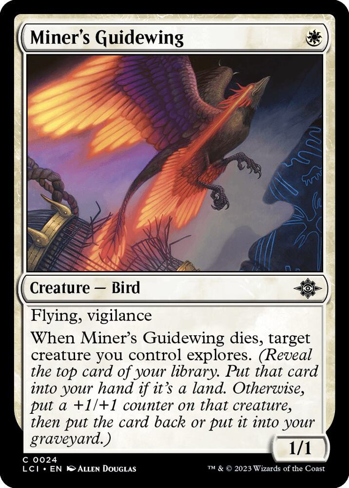 Miner's Guidewing, LCI, 24, NM