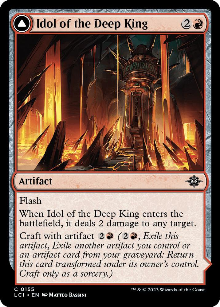 Idol of the Deep King, LCI, 155, NM