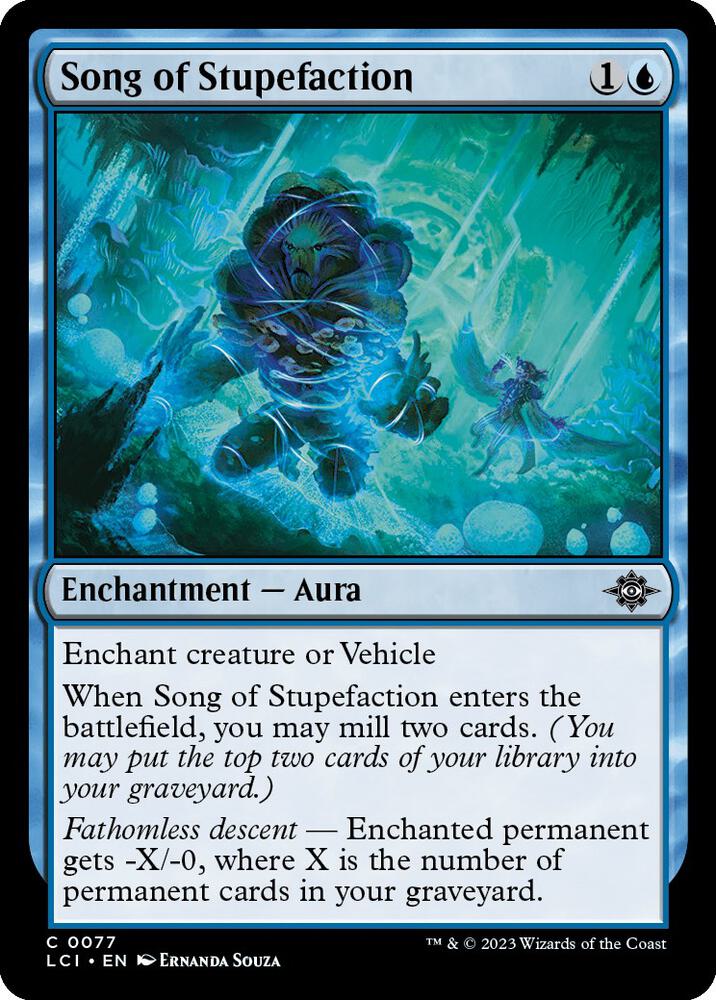 Song of Stupefaction, LCI, 77, NM, Foil