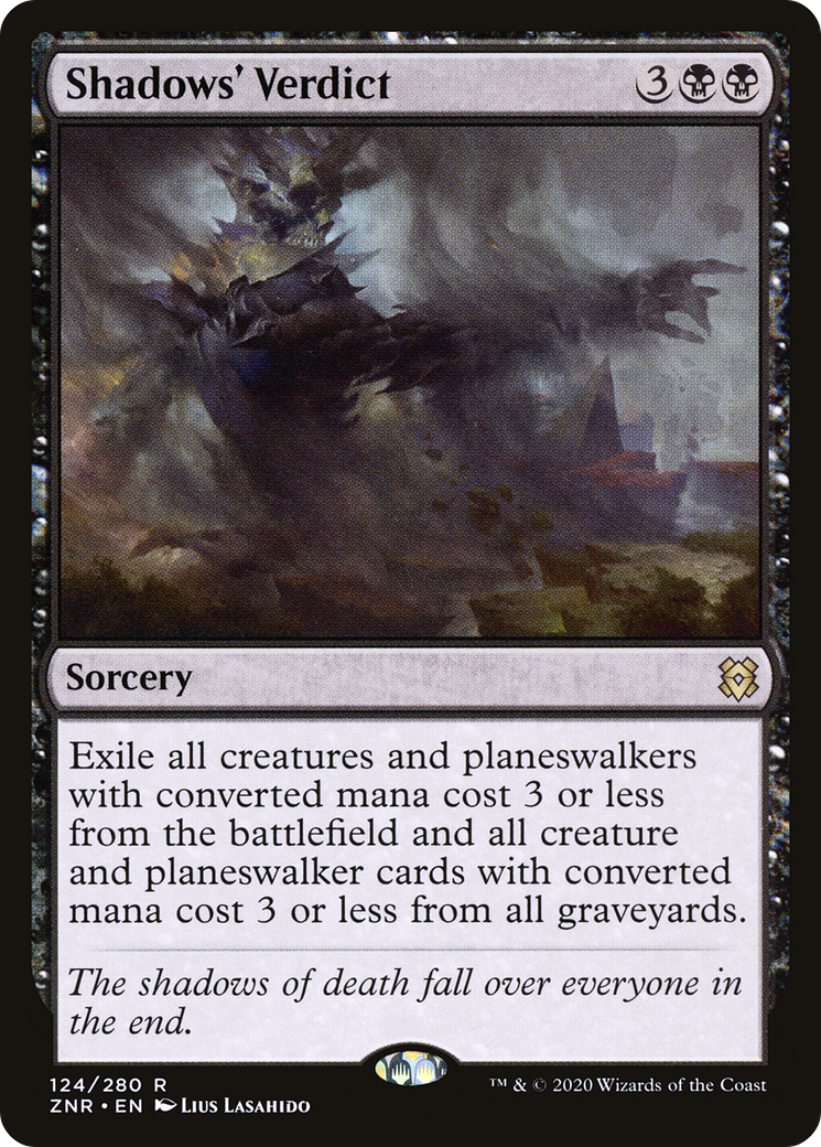 Shadows' Verdict (ZNR) 124 - WZRD TCG