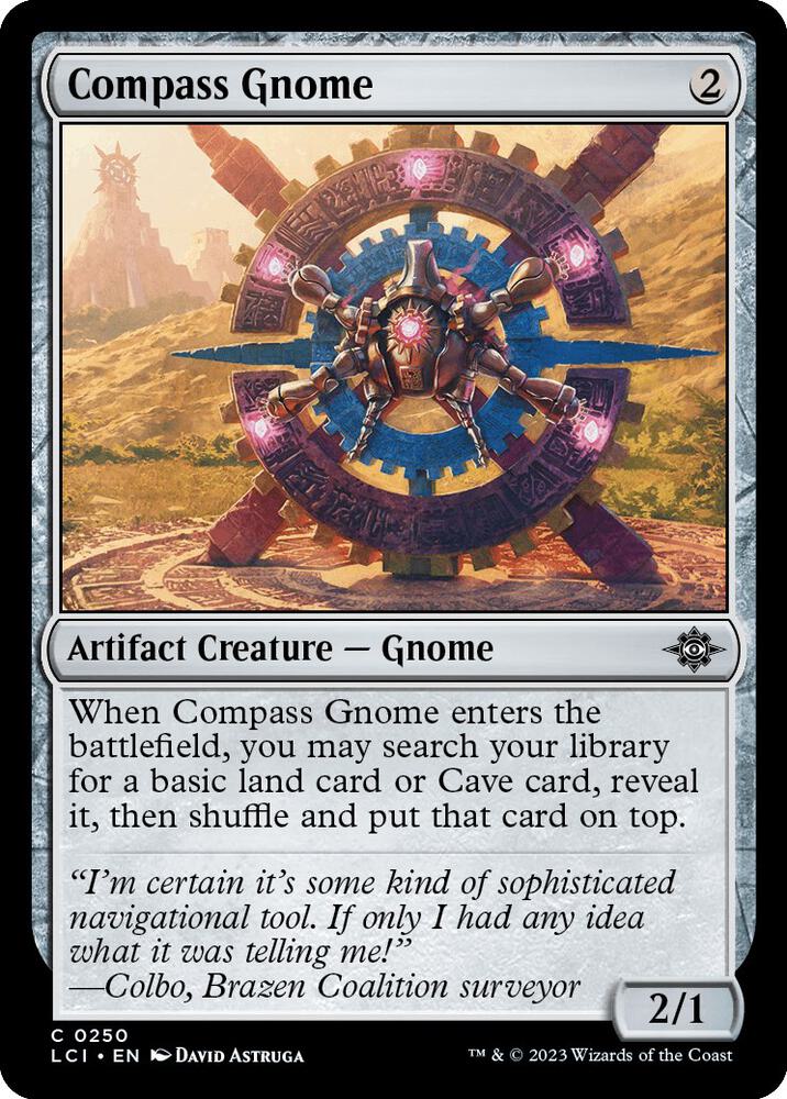 Compass Gnome, LCI, 250, NM