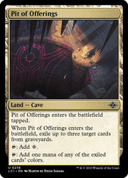 Pit of Offerings, LCI, 278, NM