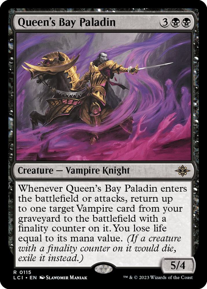 Queen's Bay Paladin, LCI, 115, NM