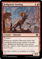 Belligerent Yearling, LCI, 133, NM, Foil