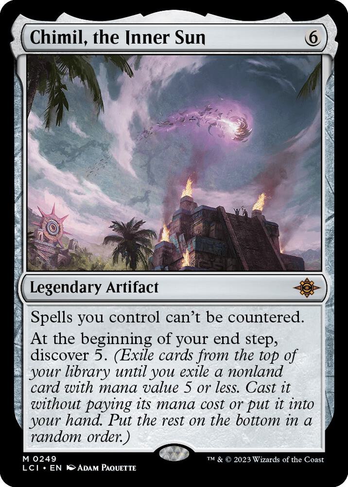 Chimil, the Inner Sun, LCI, 249, NM, Foil
