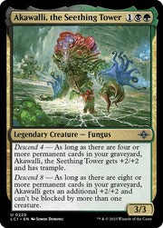 Akawalli, the Seething Tower, LCI, 220, NM, Foil